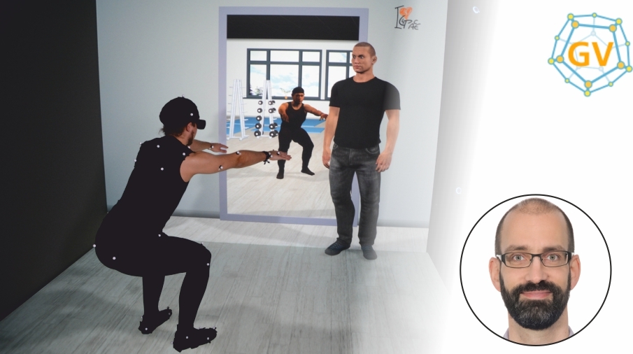 Full-Body Motion-Tracking und virtuelle Realität in der Arbeitsgruppe Geometrieverarbeitung